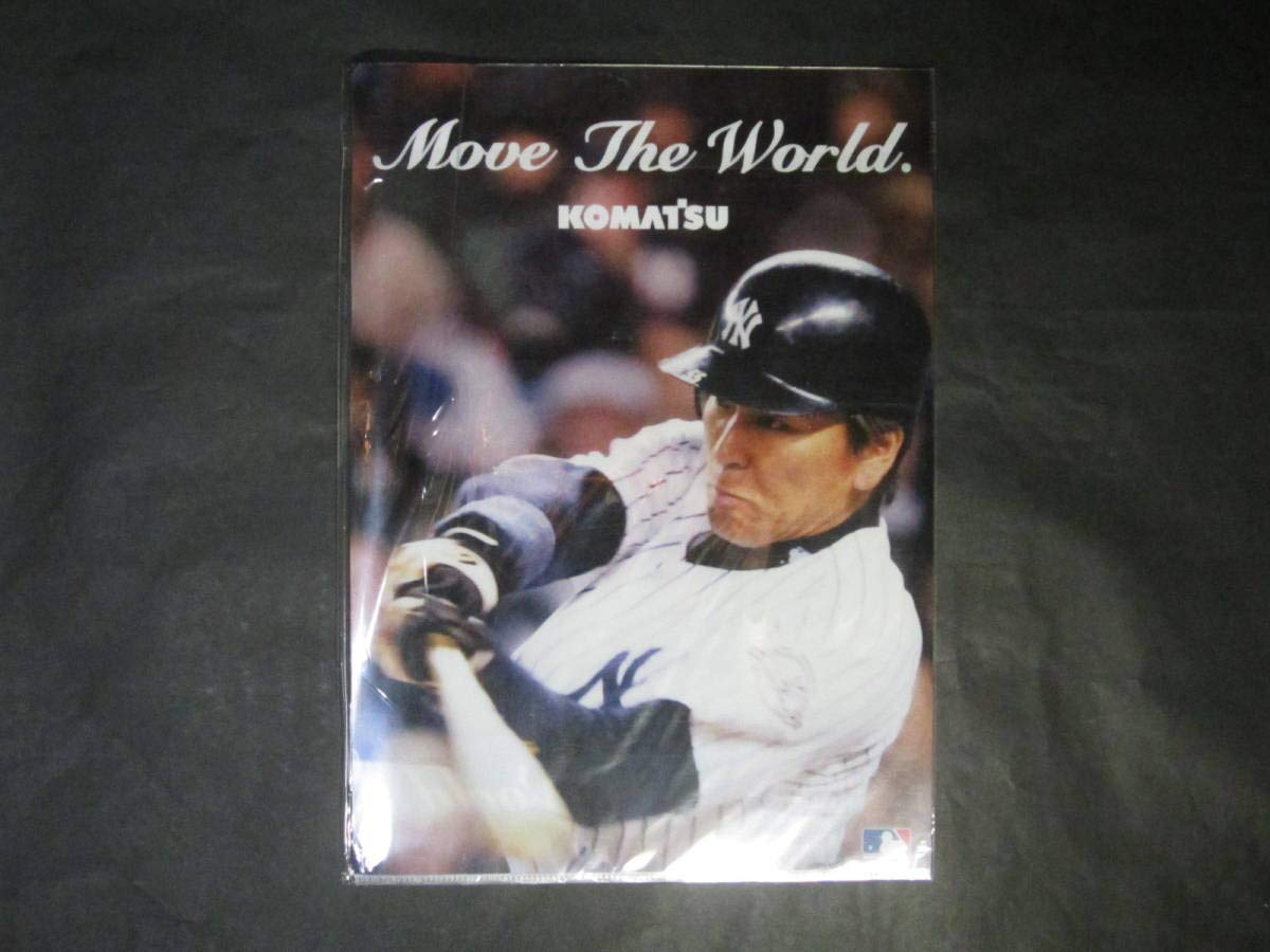 Amazon.co.jp: 松井秀喜 Move The World.KOMATSU コマツ クリア